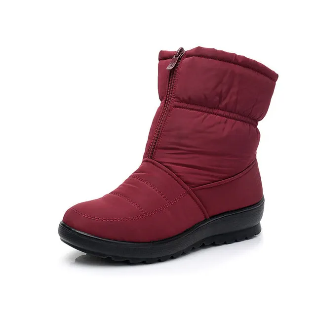 USS Shoes Claret Women's Waterproof Winter Boots