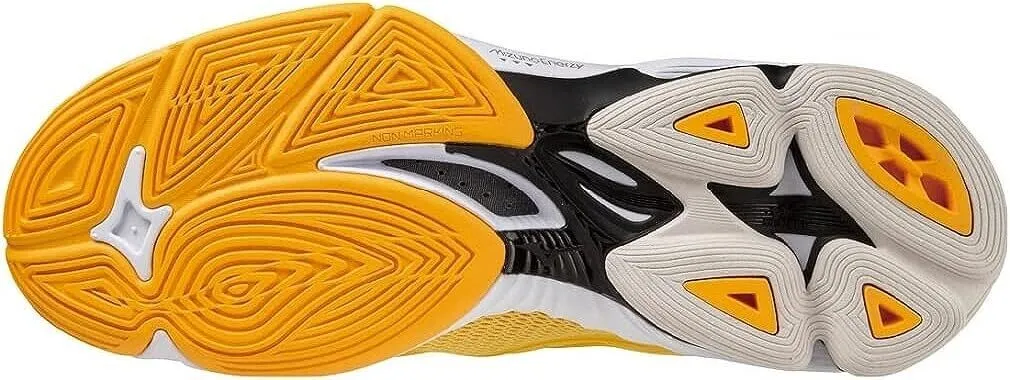 V1GA2200 MIZUNO Volleyball Shoes WAVE LIGHTNING Z7 Yellow Black size US 5.5