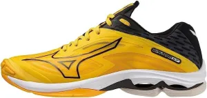 V1GA2200 MIZUNO Volleyball Shoes WAVE LIGHTNING Z7 Yellow Black size US 6.5