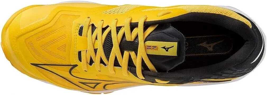 V1GA2200 MIZUNO Volleyball Shoes WAVE LIGHTNING Z7 Yellow Black size US 6