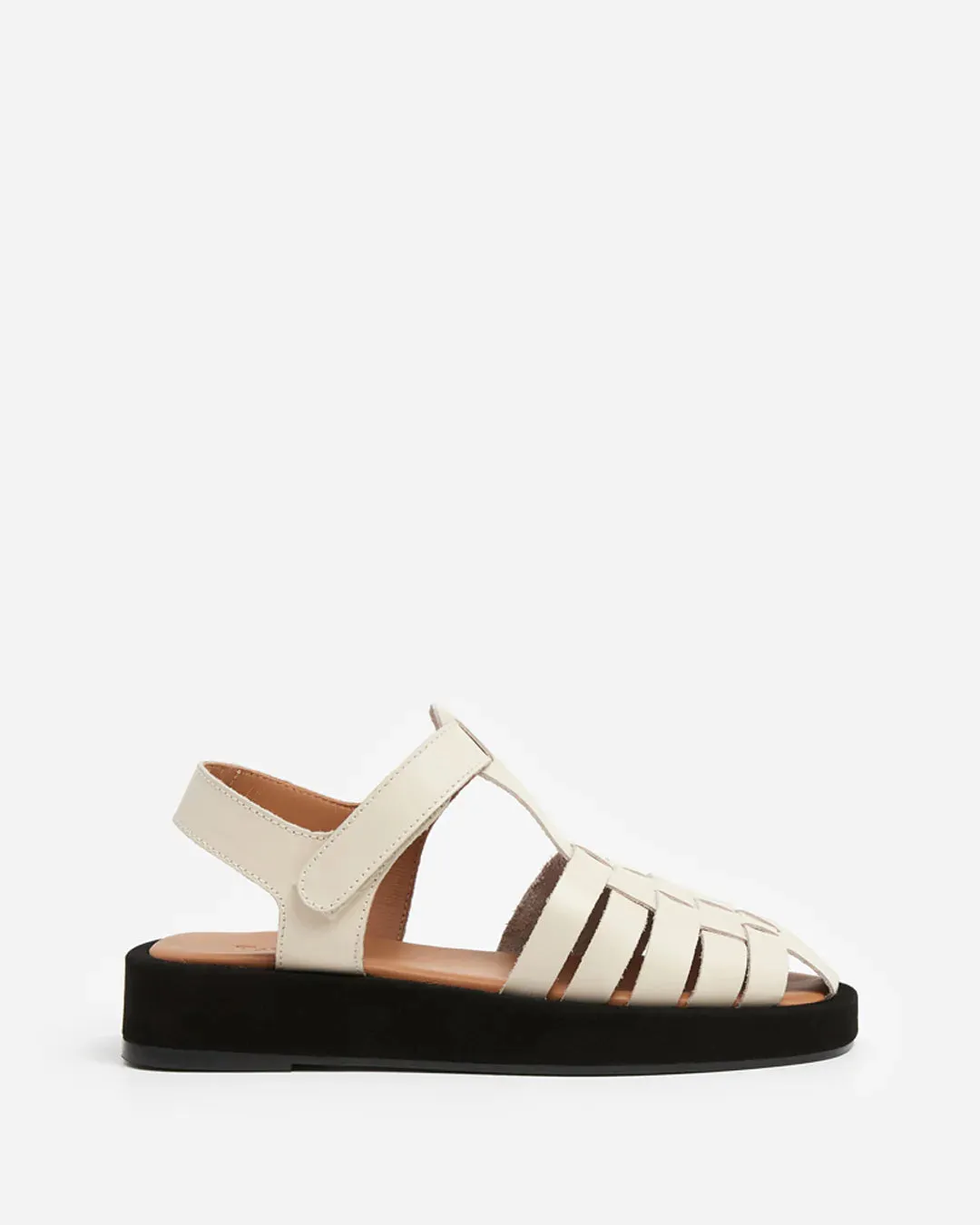 Vanilla Gigi Leather Fisherman Sandals