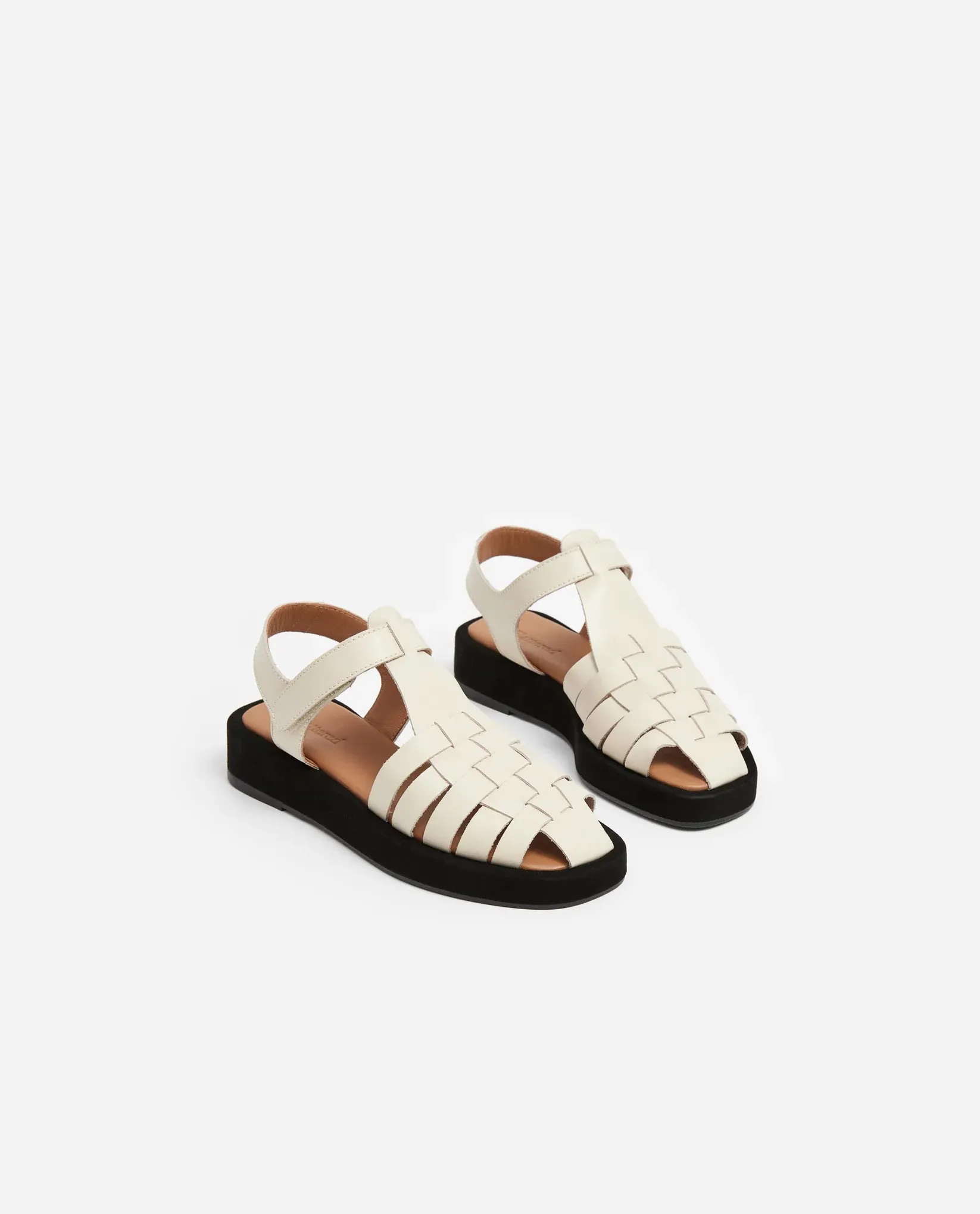 Vanilla Gigi Leather Fisherman Sandals