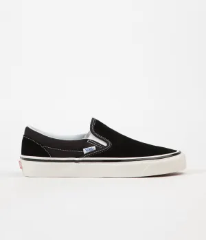 Vans Classic Slip On 98 DX Anaheim Factory Suede Shoes - OG Black