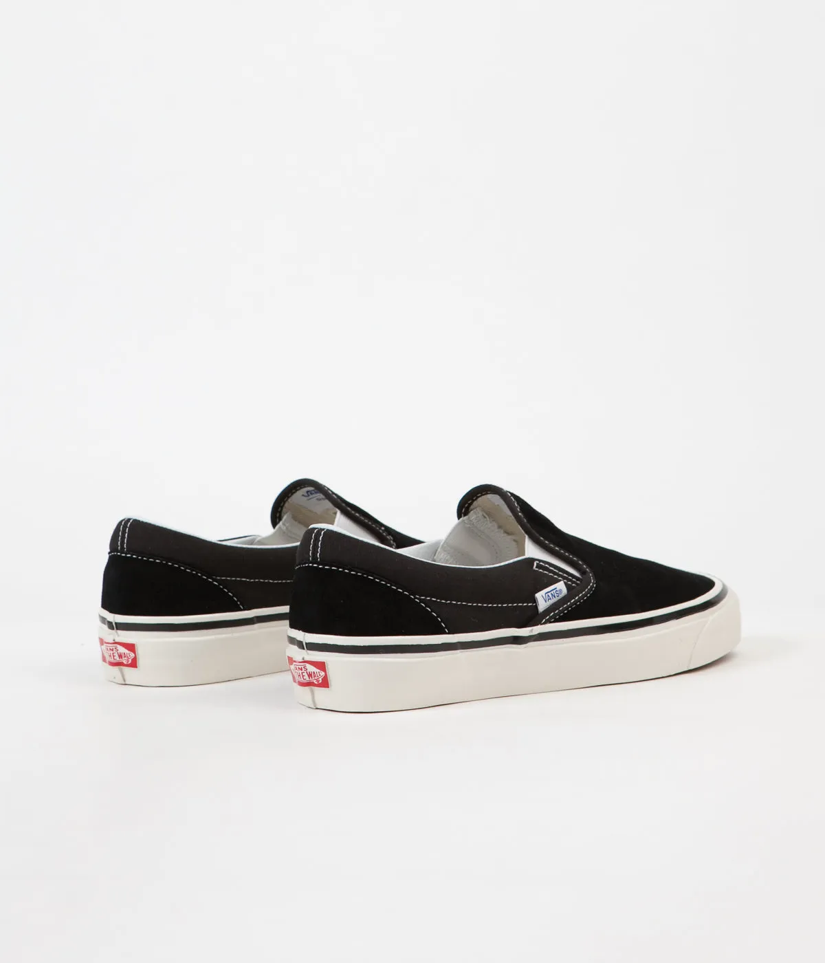 Vans Classic Slip On 98 DX Anaheim Factory Suede Shoes - OG Black