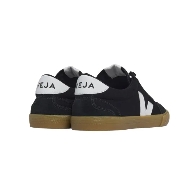 VEJA Volley canvas black white natural men