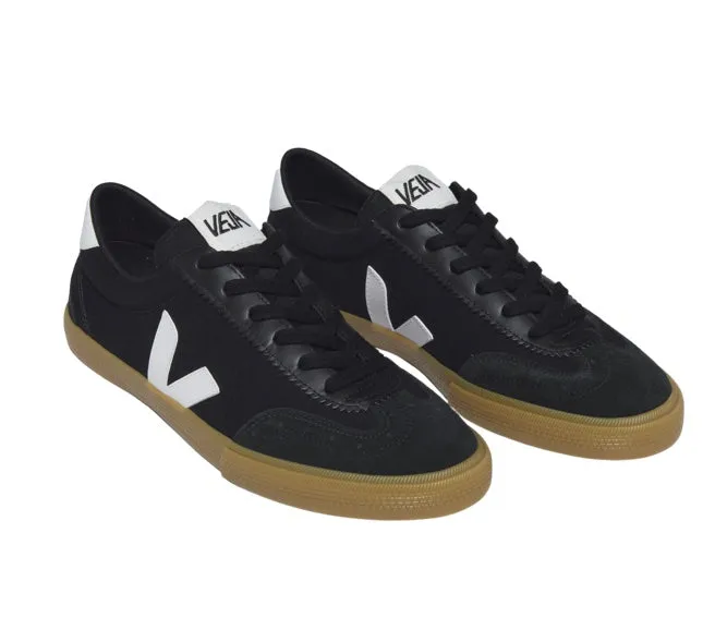 VEJA Volley canvas black white natural men