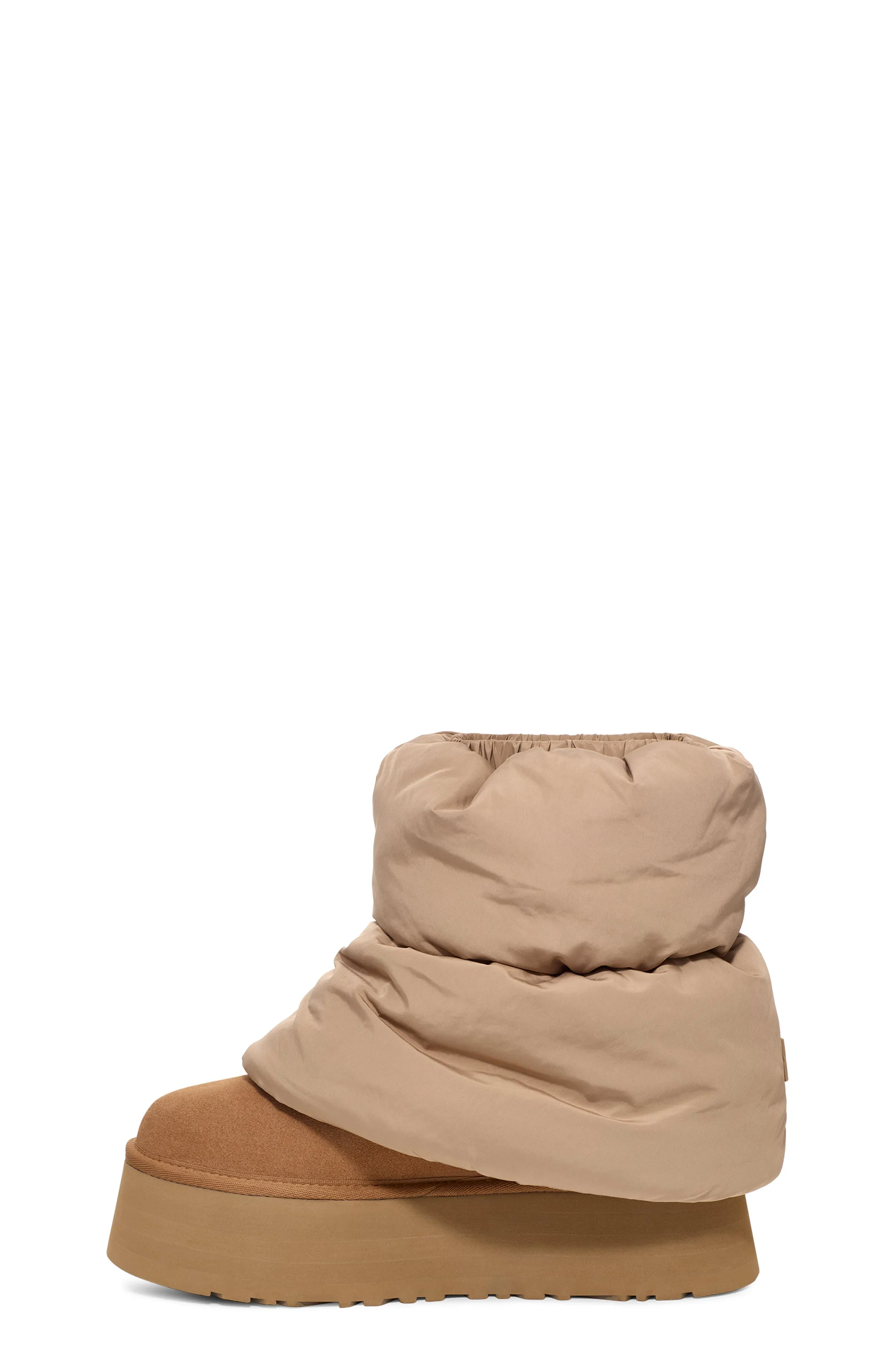 W Classic Mini Dipper Puffer Amphora/Chestnut Suede