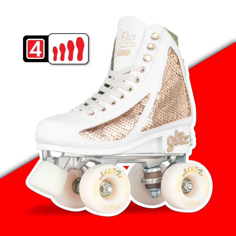 Warehouse Deal | GLITZ - Size Adjustable Mermaid Roller Skates