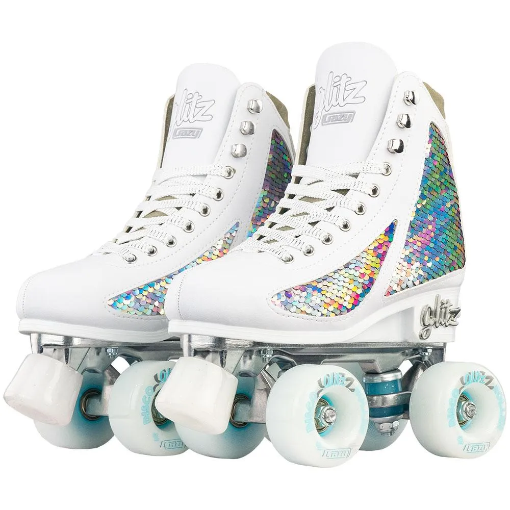 Warehouse Deal | GLITZ - Size Adjustable Mermaid Roller Skates