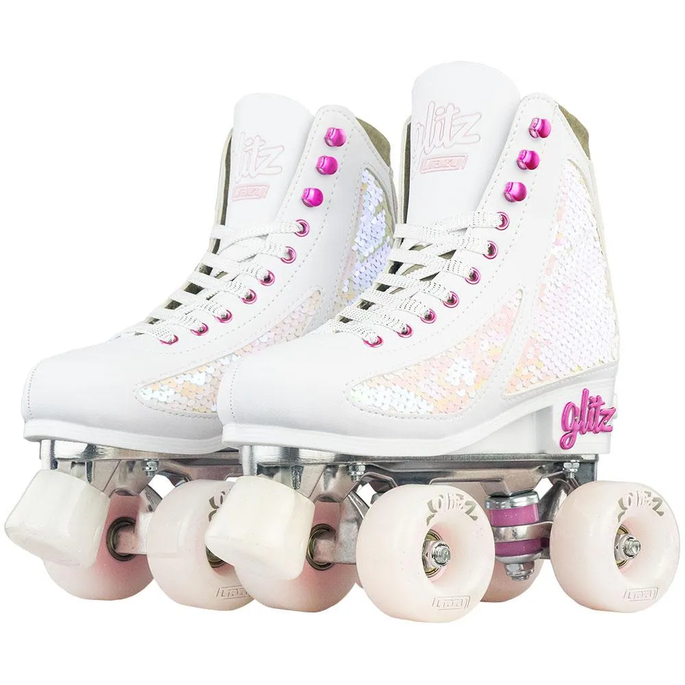 Warehouse Deal | GLITZ - Size Adjustable Mermaid Roller Skates