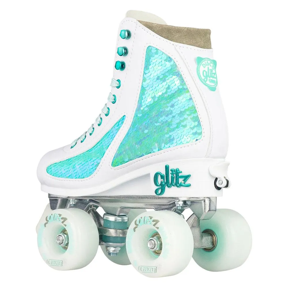 Warehouse Deal | GLITZ - Size Adjustable Mermaid Roller Skates