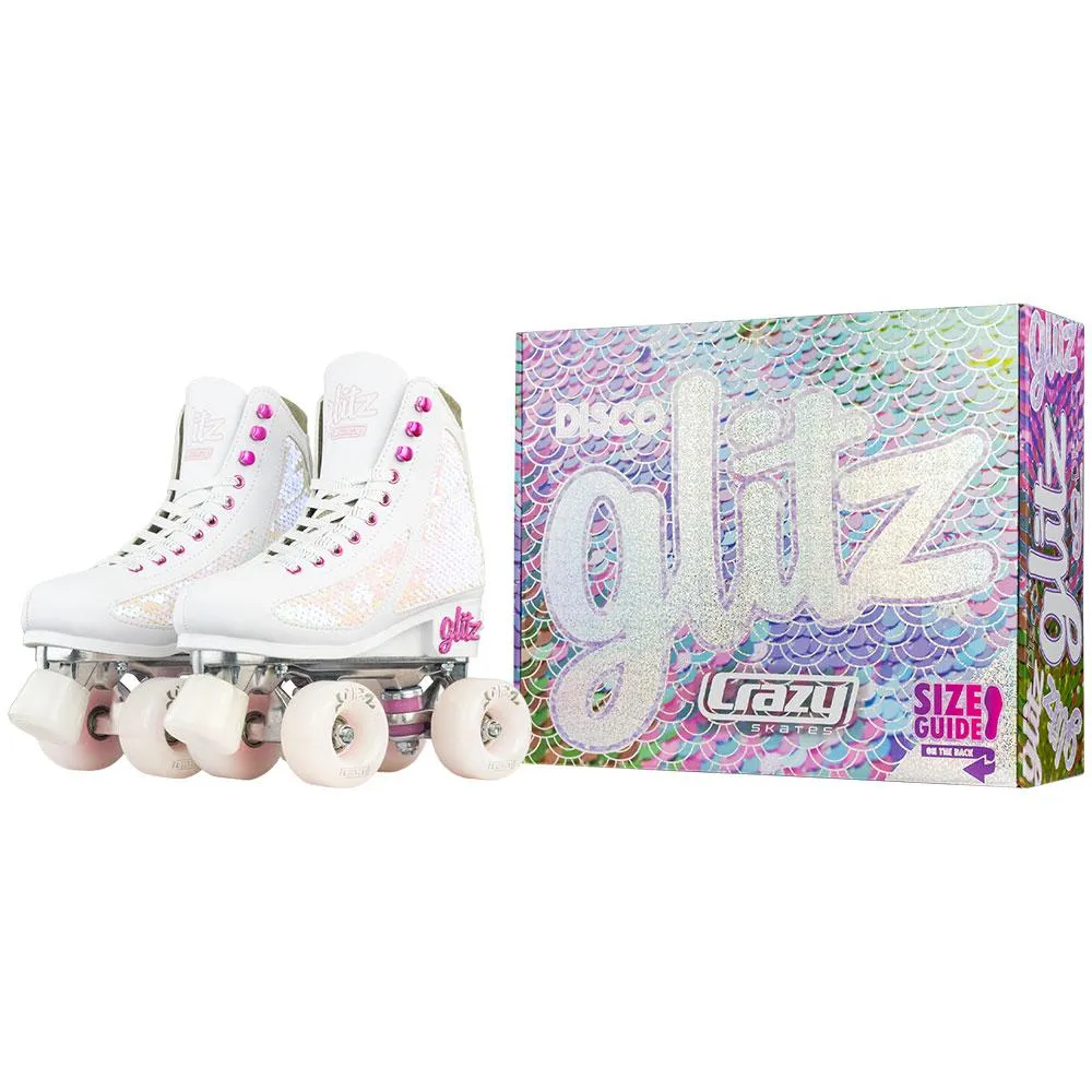 Warehouse Deal | GLITZ - Size Adjustable Mermaid Roller Skates