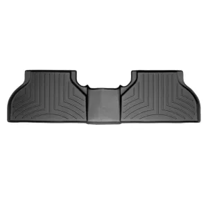 WeatherTech 2nd Row Floor Liner - Black / Textured - Crew Cab - Ford Fullsize Truck 2015 446973