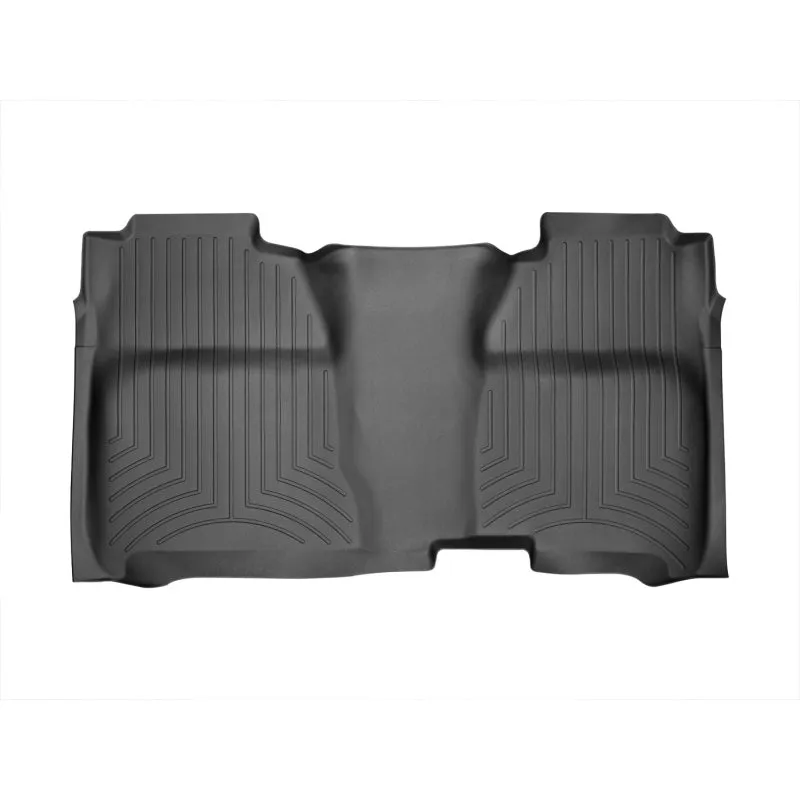 WeatherTech FloorLiner - 2nd Row - Black - Crew Cab - GM Fullsize Truck 2014