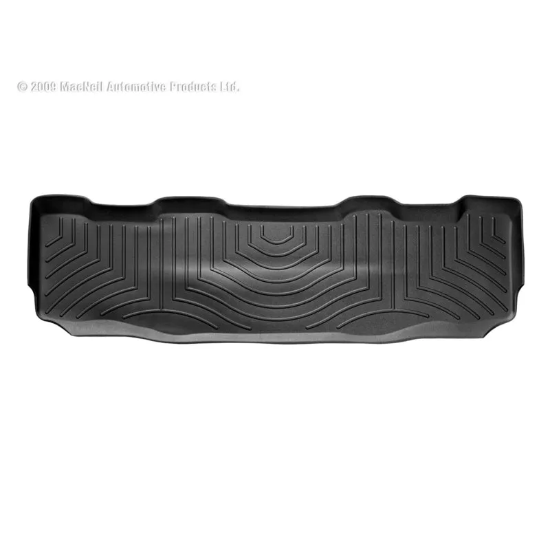 WeatherTech FloorLiner - 2nd Row - Black - Crew Cab - Super Duty Ford Fullsize Truck 1999-2010