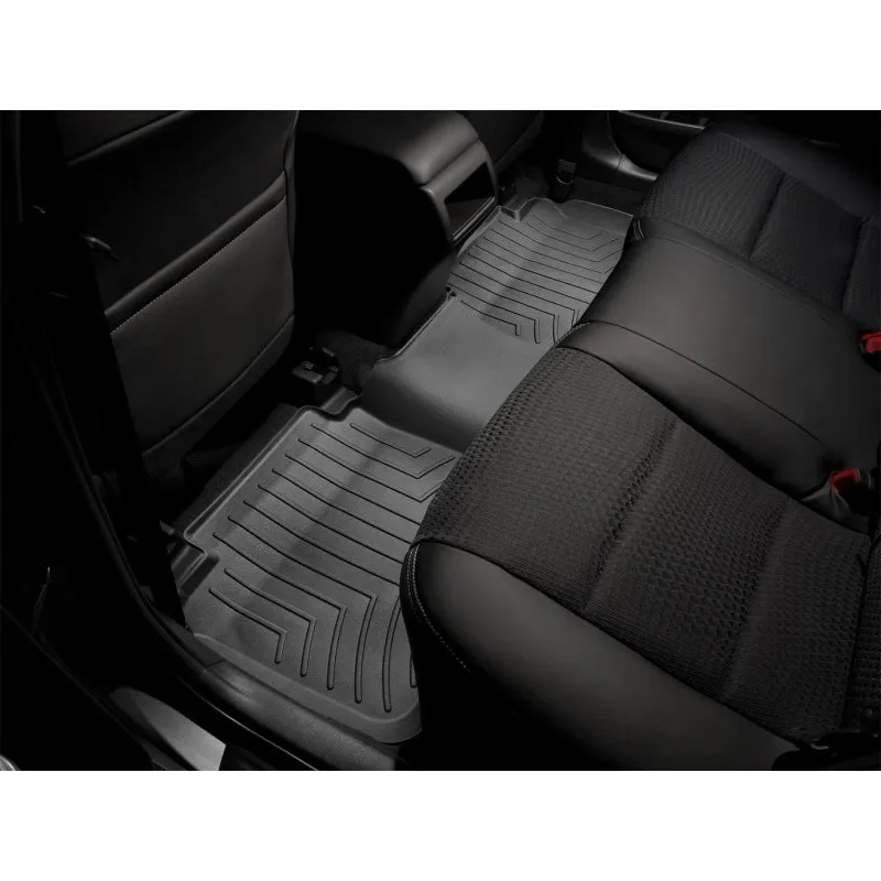 WeatherTech FloorLiner - 2nd Row - Black - Honda Civic 2016-20