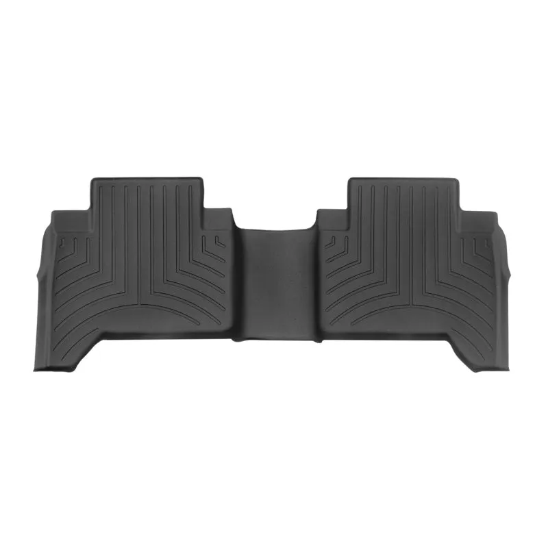 WeatherTech FloorLiners - 2nd Row - Black - Toyota Midsize Truck 2016