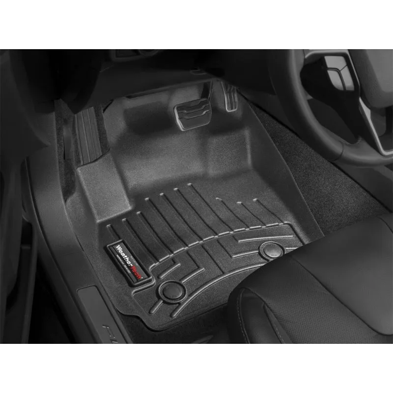 WeatherTech FloorLiners - Front/2nd Row - Black - Chevy Midsize Car 2011-15