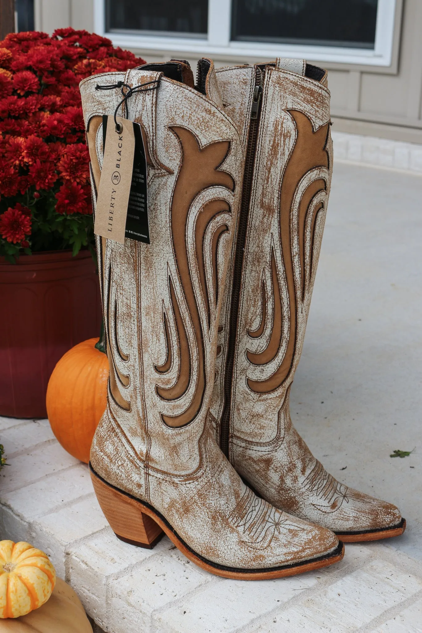 Womens Carnaza Cobre Mantequilla Cowgirl Boot