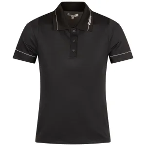 Womens Paloma Polo Black/Snow White - 2024