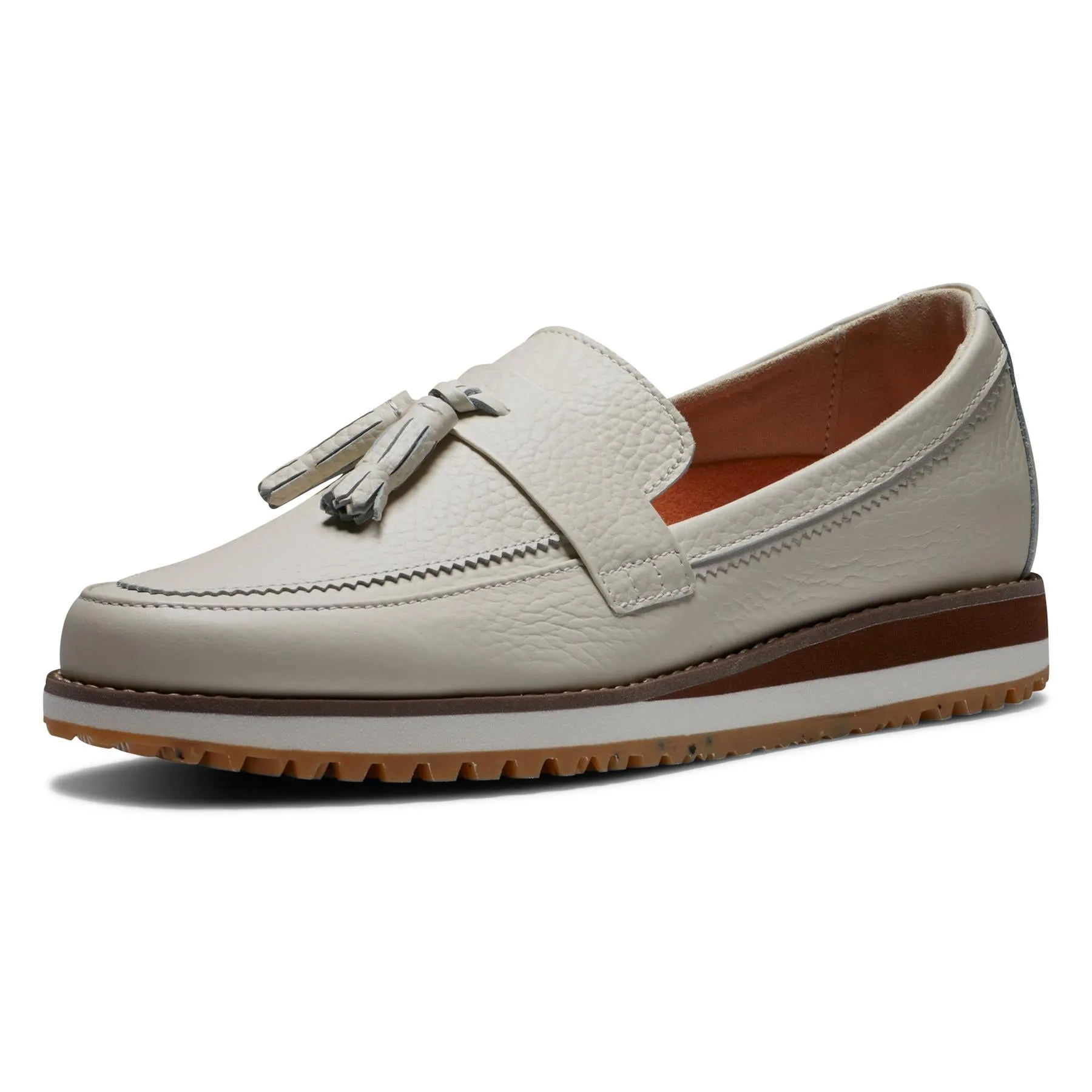 Womens Sandy Spikeless Slip-On Bone/Brown - AW23