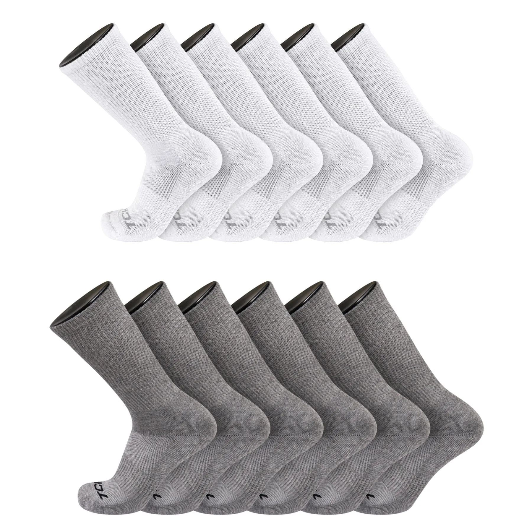 Work & Athletic Crew Socks Multi Pack