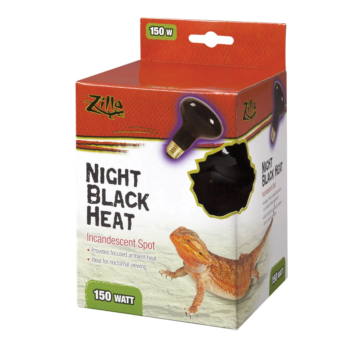 Zilla Black Night Heat Incandescent Spot Bulb